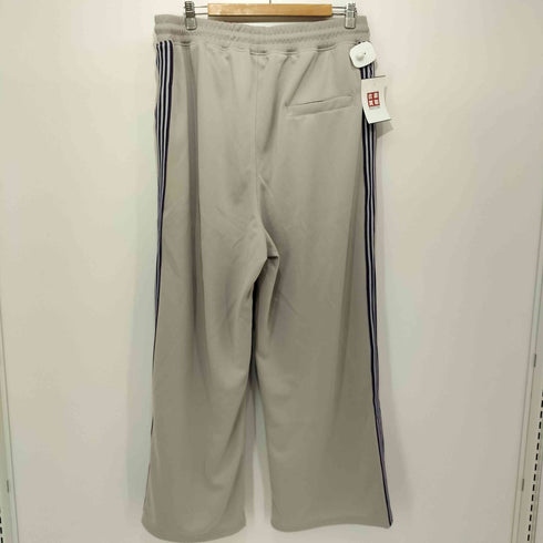 SIDEWAY STANCE ラインジャージワイドトラックパンツ メンズ L