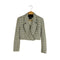 ザラ ZARA ツイード ショート丈 クロップド テーラードジャケット レディース import:XS