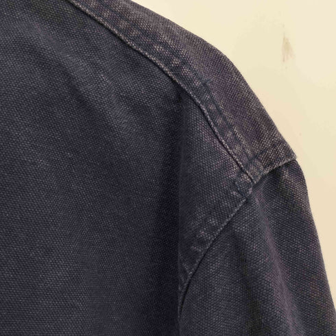 カブー KAVU 90s USA製 ハーフボタンデニム地プルオーバー メンズ import:M