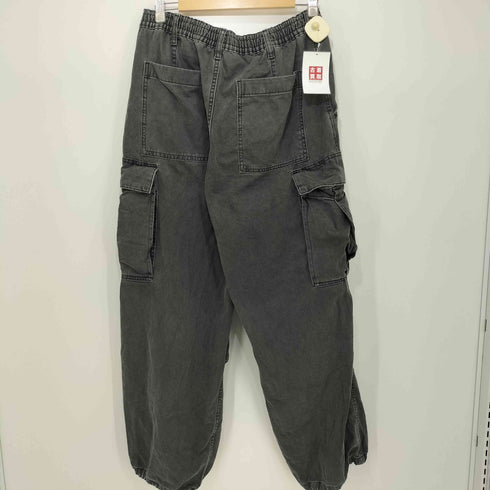ジーユー GU デニムスーパーワイドカーゴパンツ メンズ L