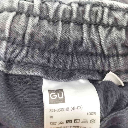 ジーユー GU デニムスーパーワイドカーゴパンツ メンズ L