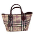 バーバリー BURBERRY ノバチェック&ハート柄 トートバッグ レディース