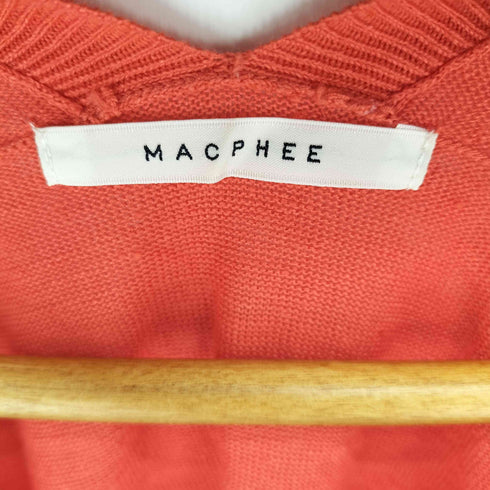 トゥモローランドマカフィー tomorrowland macphee プレーンリネン Vネックプルオーバー レディース JPN:S