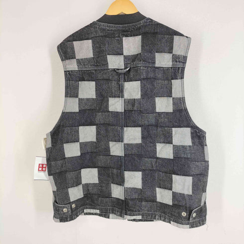 シュプリーム Supreme 21SS Patched Denim Vest パッチワークデニムベスト メンズ JPN:XL