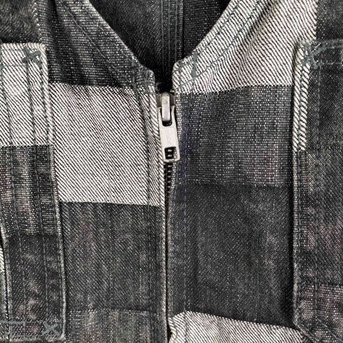 シュプリーム Supreme 21SS Patched Denim Vest パッチワークデニムベスト メンズ JPN:XL