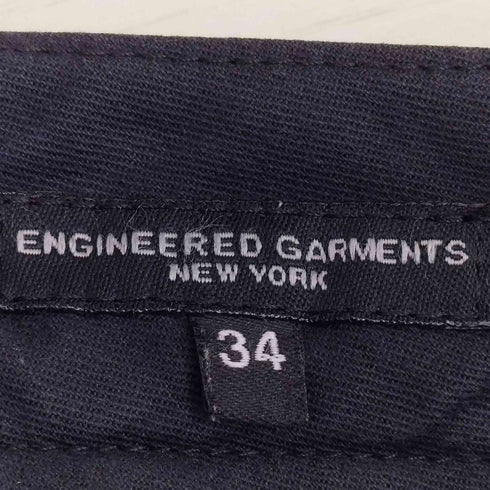 エンジニアードガーメンツ Engineered Garments 旧タグ USA製 サイドライン ベロアパンツ タキシードパンツ メンズ 34
