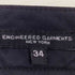 エンジニアードガーメンツ Engineered Garments 旧タグ USA製 サイドライン ベロアパンツ タキシードパンツ メンズ 34