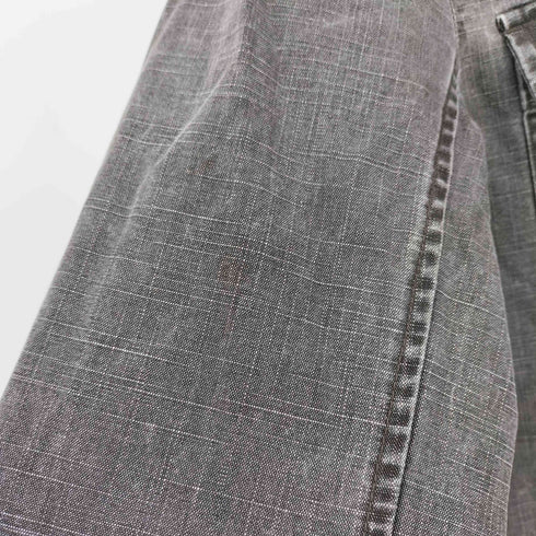 ニコルクラブフォーメン NICOLE CLUB FOR MEN エポレット 裏地デジタルカモ 背面羽刺繍 デニム ジャケット メンズ JPN:48
