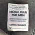 ニコルクラブフォーメン NICOLE CLUB FOR MEN エポレット 裏地デジタルカモ 背面羽刺繍 デニム ジャケット メンズ JPN:48