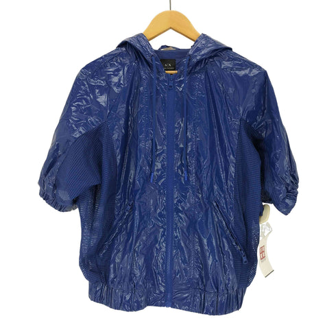 アルマーニエクスチェンジ ARMANI EXCHANGE ナイロンコーティングメッシュ切替ジャケット レディース JPN:S