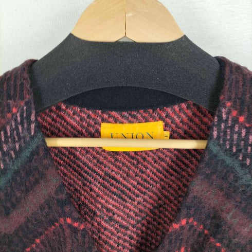 ユニオンロサンゼルス Union Los Angeles 22AW MICHEAUX CARDIGAN ワッペン装飾 総柄カーディガン メンズ JPN:5