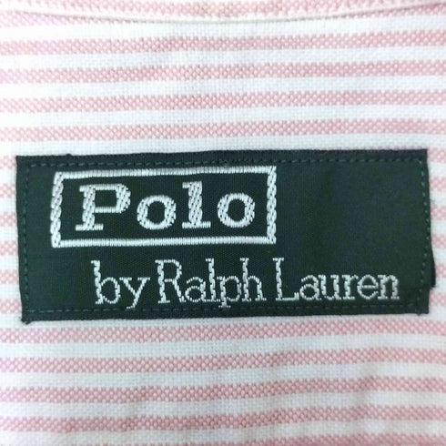 ポロバイラルフローレン Polo by RALPH LAUREN ポニー刺繍 ストライプ ボタンダウン L/S シャツ メンズ