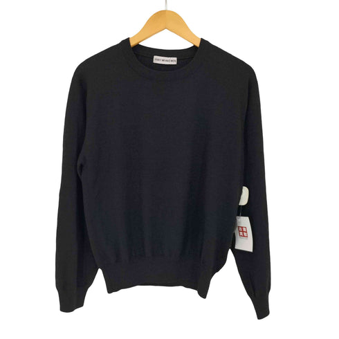 イッセイミヤケメン ISSEY MIYAKE MEN シルク混 ウールニットセーター 薄手 メンズ JPN:S