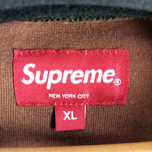 シュプリーム Supreme 20AW Patchwork Velour L/S Polo ベロアパッチワークポロシャツ メンズ JPN:XL