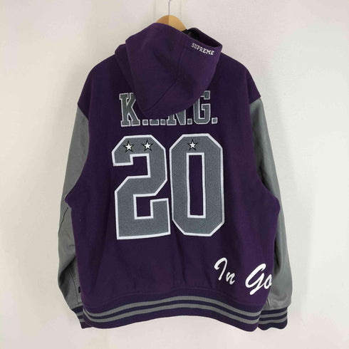 シュプリーム Supreme 20AW King Hooded Varsity Jacket フーデッドスタジャン メンズ JPN:XL