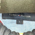トミーヒルフィガー TOMMY HILFIGER ワンポイントロゴ刺繍 ハーフジップニット メンズ import:L