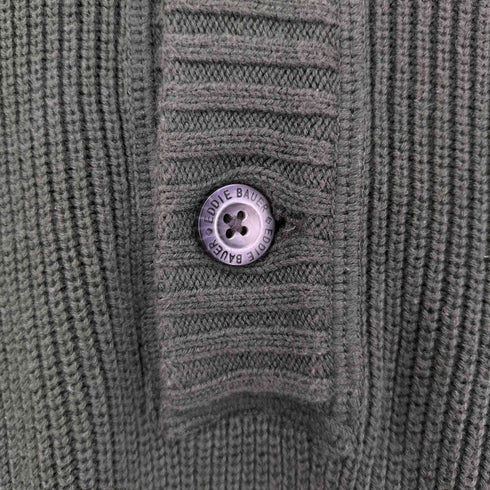 エディーバウアー Eddie Bauer ハーフボタンコットンニット メンズ JPN:L