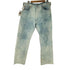 リーバイス Levis 501 ストレートデニムパンツ ブリーチリメイク メンズ W38