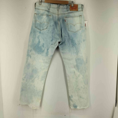 リーバイス Levis 501 ストレートデニムパンツ ブリーチリメイク メンズ W38