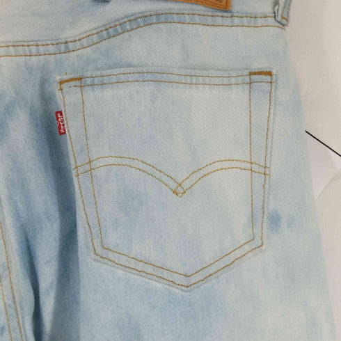 リーバイス Levis 501 ストレートデニムパンツ ブリーチリメイク メンズ W38