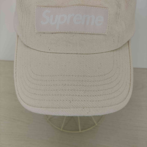シュプリーム Supreme washed chino twill camp cap メンズ