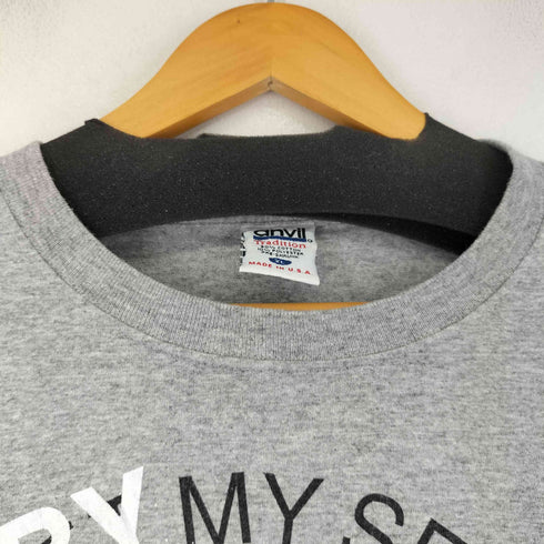アンビル Anvil 90-00S MADE IN USA フロントプリント S/S Tシャツ メンズ import:XL