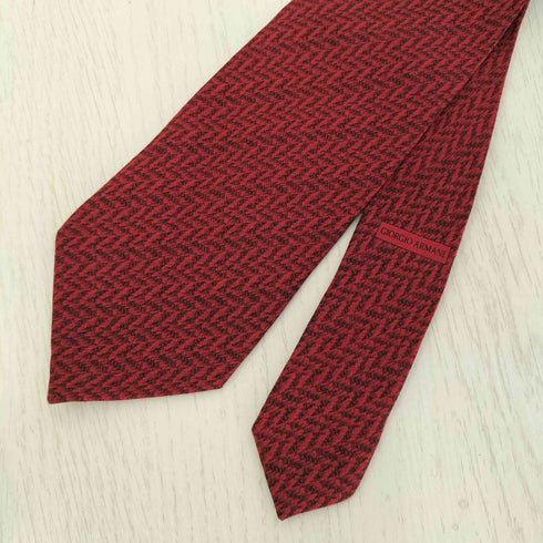 アルマーニコレツィオーニ ARMANI COLLEZIONI イタリア製 総柄 シルクネクタイ メンズ