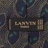 ランバン LANVIN フランス製 総柄 シルクネクタイ メンズ