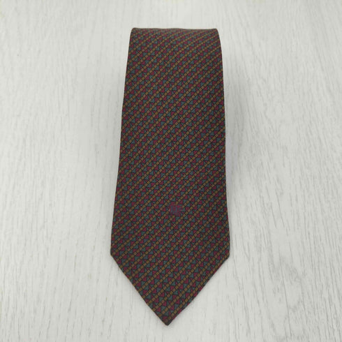 クリスチャンディオール Christian Dior MONSIEUR 総柄 シルクネクタイ メンズ