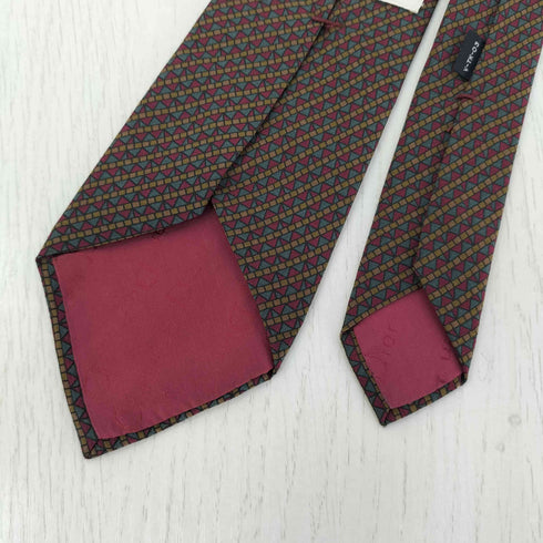 クリスチャンディオール Christian Dior MONSIEUR 総柄 シルクネクタイ メンズ