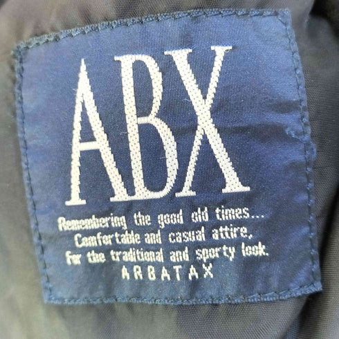 エービーエックス abx イタリア製 金ボタン 紺ブレ カシミヤ 3B テーラードジャケット メンズ import:L