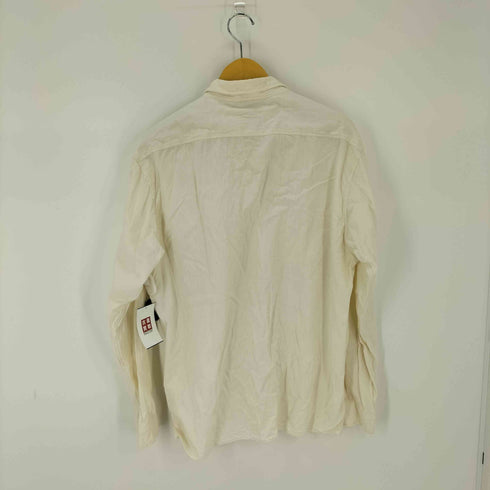 バズリクソンズ BUZZ RICKSONS WHITE CAMBRAY ダブルポケットL/Sシャツ メンズ JPN:XL