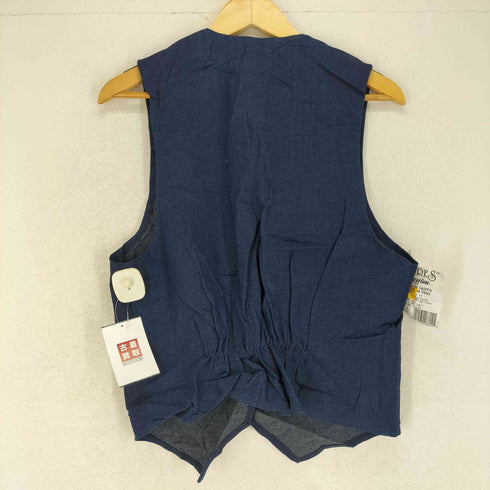 デニムボタンレスベスト MADE IN USA メンズ
