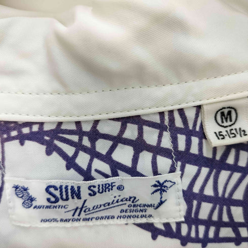 サンサーフ SUN SURF アロハシャツ RAYON CASTING NET Style メンズ JPN:M