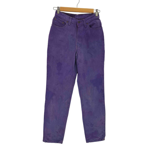 リーバイス Levis ボタン裏544刻印 後染め ボタンフライデニムパンツ レディース