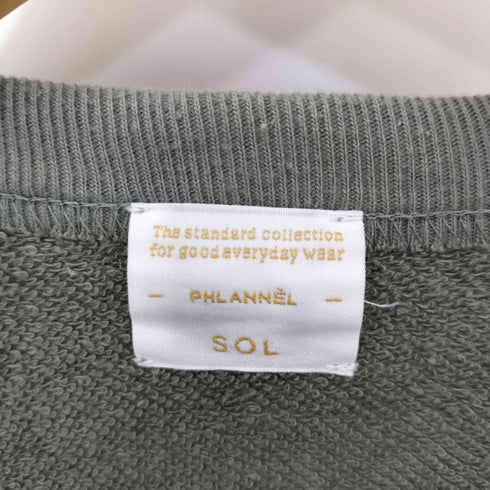 フランネル Phlannel Suvin Cotton Sweat Shirt メンズ JPN:3