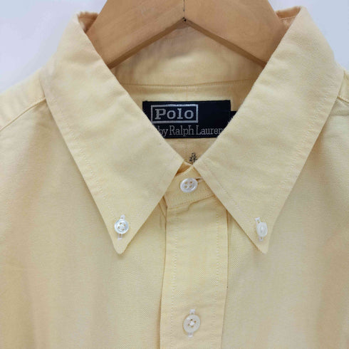 ポロバイラルフローレン Polo by RALPH LAUREN ハミルトン製 ボタンダウンドレスシャツ メンズ import:XL