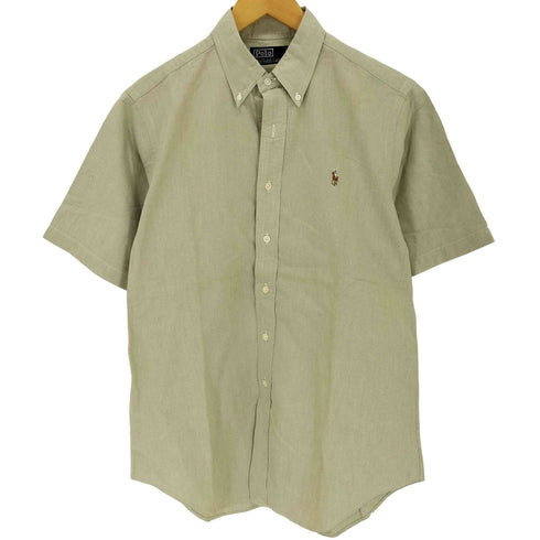 ポロバイラルフローレン Polo by RALPH LAUREN ポニー刺繍 ボタンダウンドレスシャツ メンズ import:XL