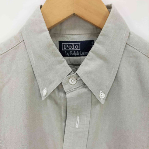 ポロバイラルフローレン Polo by RALPH LAUREN ポニー刺繍 ボタンダウンドレスシャツ メンズ import:XL