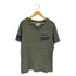 ロンハーマン RON HERMAN DENIM ポケット付き UネックTシャツ メンズ import:L