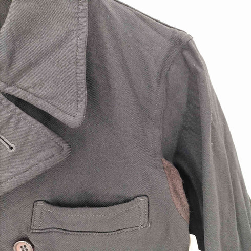 コムデギャルソンオムプリュス COMME des GARCONS HOMME PLUS 04AW ロストイングリッシュマン Lost Englishman期 ポリ縮絨 ピーコート ARCHIVE メンズ JPN:S