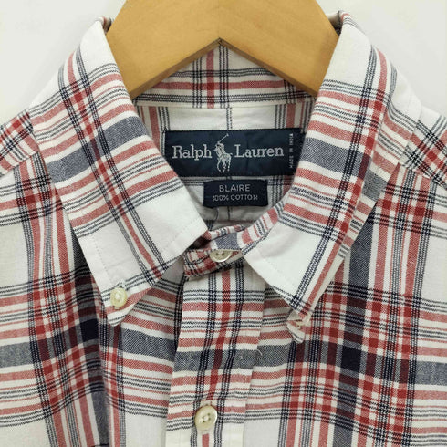 ラルフローレン RALPH LAUREN BLAIRE ポニー刺繍ボタンダウン半袖シャツ メンズ JPN:M