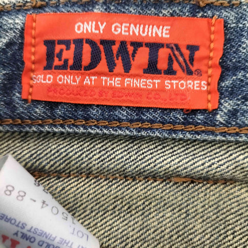 エドウィン EDWIN ジップアップデニムパンツ メンズ W76