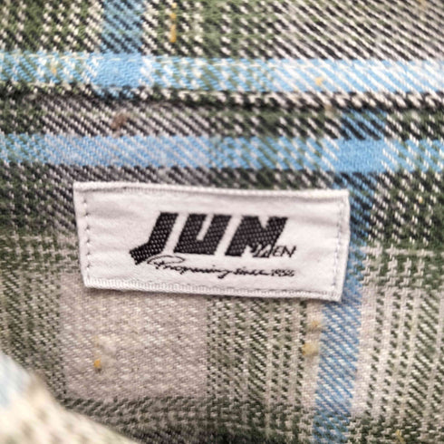 ジュンメン JUN MEN 80S~90S ネップチェックネルシャツ メンズ