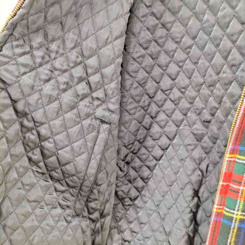レノマ renoma PARIS タータンチェックリバーシブルボンバージャケット メンズ JPN:42