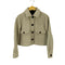 ザラ ZARA クロップドウールジャケット レディース import:XS
