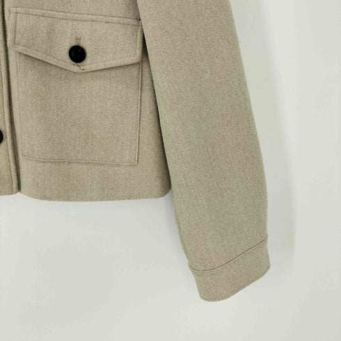 ザラ ZARA クロップドウールジャケット レディース import:XS