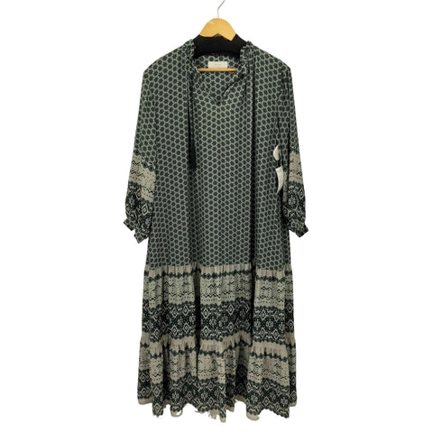 ビーミングバイビームス B:MING by BEAMS 21AW イカットプリント 切替 ワンピース レディース JPN:M