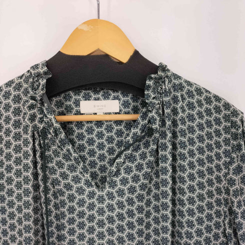 ビーミングバイビームス B:MING by BEAMS 21AW イカットプリント 切替 ワンピース レディース JPN:M