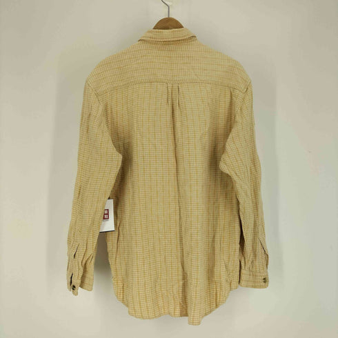ゲス GUESS 90-00S インド綿 チェック L/S レギュラーカラー シャツ メンズ import:M